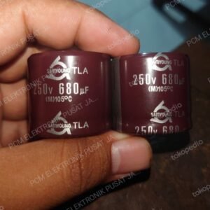 elco elko 680uf 680 uf 250v 250volt 250 volt samyoung asli original