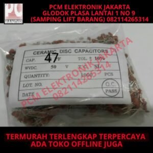 kapasitor capacitor keramik Ceramic 47pf 47 pf 50V per 1000pcs