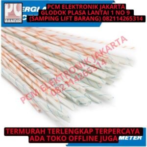 Selongsong Kabel Strip Tahan Panas ( Fiberglass Sleeving ) 10 mm