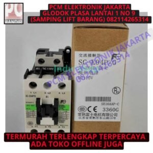 contactor kontaktor fuji dc sc e04p e04p/gh c 110v 110volt 110 volt