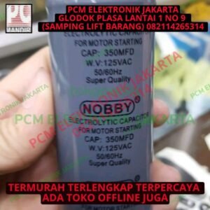 kapasitor starting 350uf 125v 125volt 125 volt 350 uf mfd 350mfd nobby