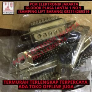connector konektor conector db26 db 26 3 baris male cowok cowo