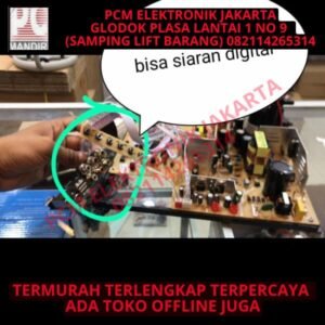 Mesin tv televisi bisa siaran digital wcom 21inch 21 inch flat slim