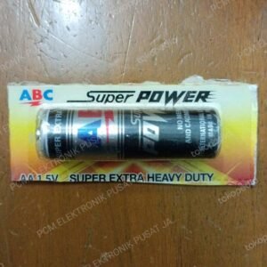 1162 baterai batre batrai battery abc AA 1.5v super power hitam