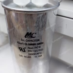 kapasitor capacitor ac running 45mfd 45mf 45 mf mfd 550v 660v 550volt