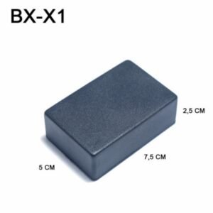 box kotak casing komponen hitam enclosure x1 x 1