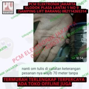 kawat nikelin 0.7mm 70meter tanpa sambungan