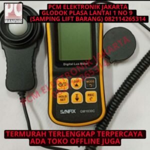 digital lux meter pengukur intensitas cahaya safix gm1030c gm 1030c