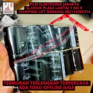 elco elko 680uf 680 uf 400volt 400v 400 volt rubycon asli 50x35mm