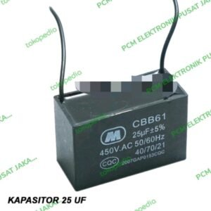 kapasitor kotak 25uf 25 uf 450v 450volt 450 volt 450vac vac ac