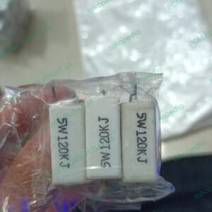 1987 resistor r5w 5watt 5 watt 5w120kj 5w 120k 120kj 5w120k 5w120krj
