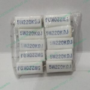 1934 resistor r5w 5watt 5 watt 5w220kj 5w 220k 220kj 5w220k 5w220krj