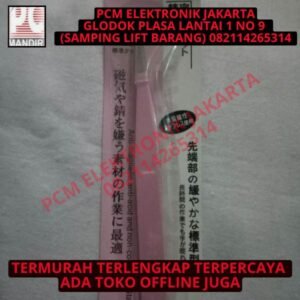 grosir pinset pink lurus good tweezer esd12 esd 12 bukan gooi/vetus