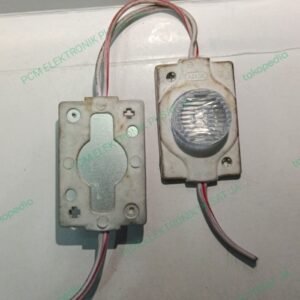 2027 lampu 1 mata terang 12volt mobil truck bis bus truk motor merah