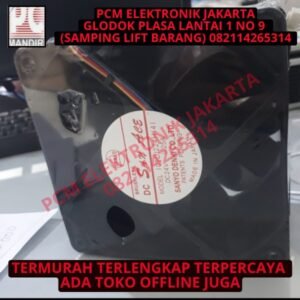 exhaust fan kipas pendingin sanace 12 cm 4 kabel pin 24v 24 volt 12x12