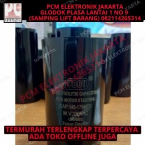 kapasitor starting 161-193uf 250v 250volt 250 volt 193 uf mfd nobby