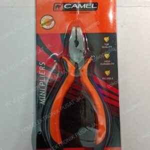 2598 tang kombinasi potong dan jepit mini pliers kecil 5inch camel