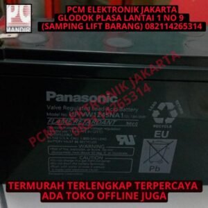 Baterai UPS merk Panasonic UP-VW 1245 12v 9ah