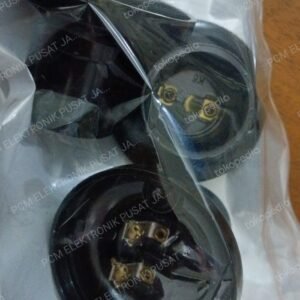 1440 piting fitting lampu e27 plafon hitam broco