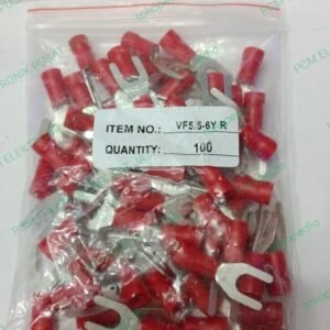 1716 skun schoon sepatu kabel y v vf5.5-6y r 5.5-6 6mm 6 mm merah red