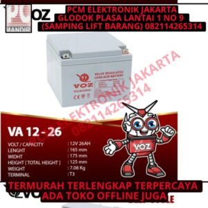Aki accu Battery Baterai VOZ 26Ah 26 ah 12V 12volt 12 volt VRLA AGM
