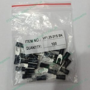 1705 skun schoon sepatu kabel y v vf1.25-3ys 1.25-3 1,25-3 3mm hitam