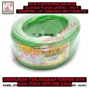 kabel speaker 2x80 tranparant 2*80 kitani 50m 50meter 50 meter rol -