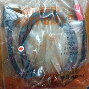 2833 kabel cable high speed audio video hdtv hd tv hdmi to vga 1.5m