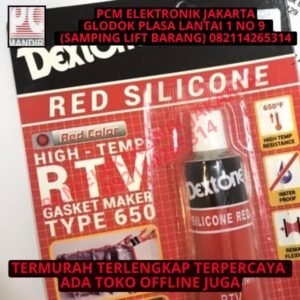 LEM DEXTONE SILICONE RED KECIL RTV GASKET MAKER / RED SILICONE 30gr