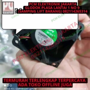 exhaust fan kipas pendingin nidec 6cm 12v 12volt terkencang bearing
