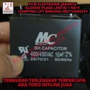 kapasitor capacitor ac 10uf 10 uf 450volt 450v 450vac 450 vac kotak mc