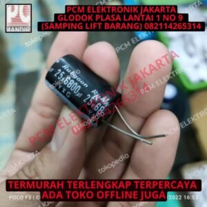 elco elko 6800uf 6.800uf 6.800 6800 uf 25v 25volt 25 volt rubycon yxg