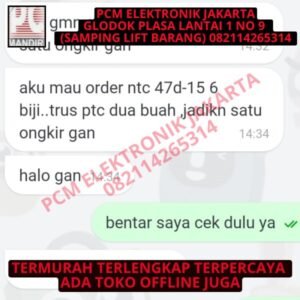 47d15 6x ptc 2kaki kotak hitam 2x