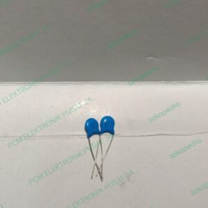 2034 kapasitor capacitor mini keramik ceramic biru 681k 681 2kv 680pf