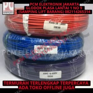 kabel cable awg18b awg18 awg 18b 18 b 600v 100m 100meter 1roll 1 roll