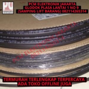 Heatshrink tube (Selang Bakar) size 6mm merk WOER BLACK 1 roll =100m