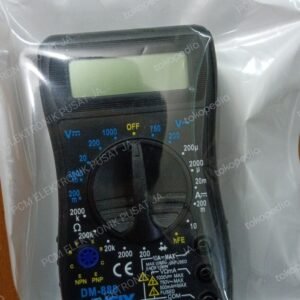 1177 multimeter multitester multi meter tester sanfix dm888 tanpakabel