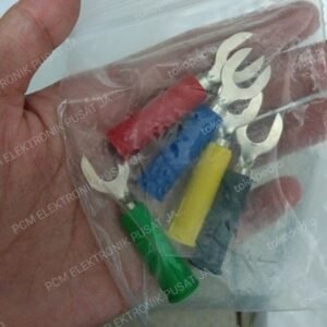 1410 konektor converter skun schoon sepatu kabel y to ke banana 5warna