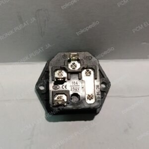 2121 socket soket ac cpu power chasis box plus fuse jadi 1