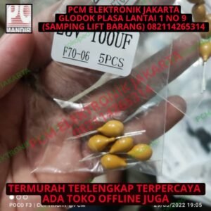 kapasitor capacitor tantalum 100uf 107 100 uf 25v 25volt 25 volt