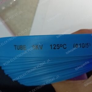 2268 heatshrink heat shrink tubing selongsong ciut 10mm 10 mm biru
