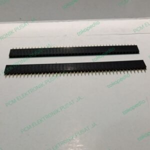 2051 pin header tulang ikan female cewek cewe pcb 1x40 1*40 40p 40pin