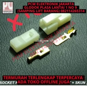 Socket Kabel 1 Pin Besar Set + Skun soket motor mobil sambungan