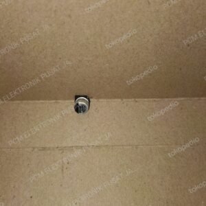 7942 kapasitor elco smd tempel kecil mini 220 uf 6v 6.3v 6,3v 6v3