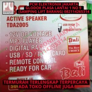 kit aktif power ampli amplifier mobil 80w tda2005 usb bluetooth mp3