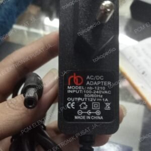 adaptor adapter nb 12v 1a 12volt 12 volt 1ampere 1 ampere nb setara mp