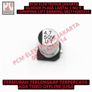 elco 4.7uf 4,7uf 4.7 4,7 4u7 uf 50v 50volt 50 volt smd