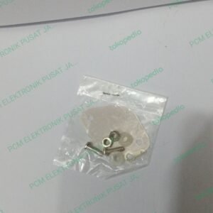 1652 mika Transistor tr jengkol pete bening plus mur baut ring 1set