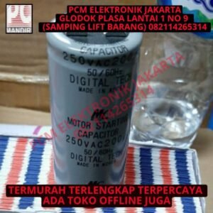 kapasitor capacitor ac starting mc 200mfd 200uf 200 mfd uf 250vac 250v