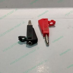 2048 jack jeck kepala konektor banana segi tiga segitiga merah hitam